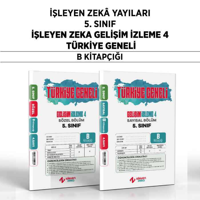 İŞLEYEN 05.SINIF (GİS4) T.GENELİ SY/SZ 4-B -25-26